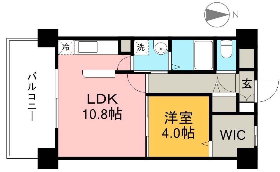 ベルカント札場 間取り図