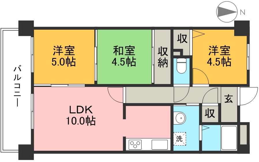 第一レジデンス 間取り図