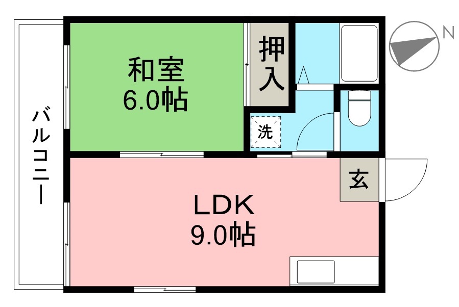 ライトコーポ 間取り図