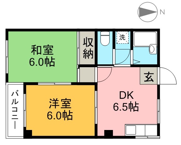 ＮＴハイツ 間取り図