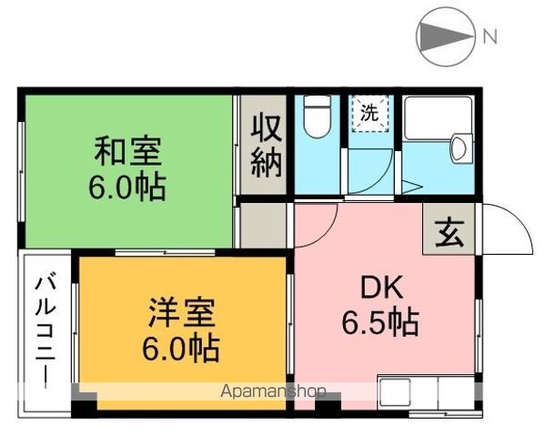 ＮＴハイツ 201号室 間取り