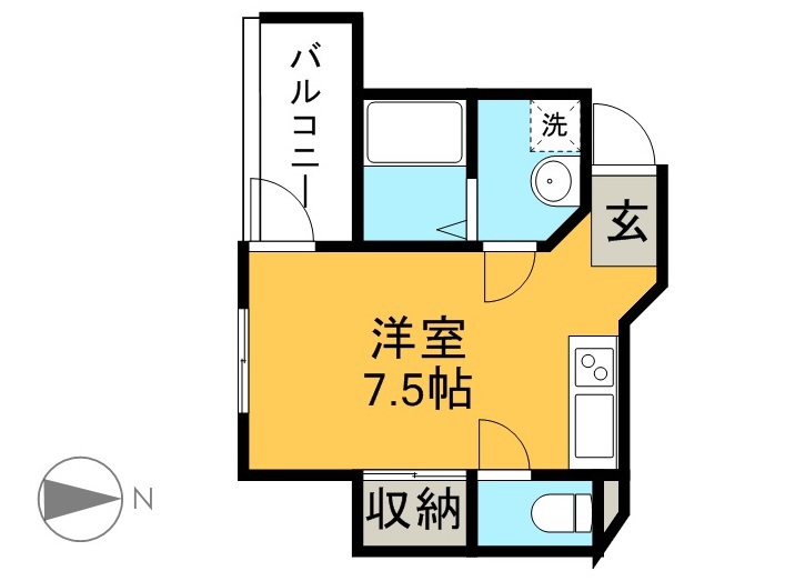 ベリータ 間取り図