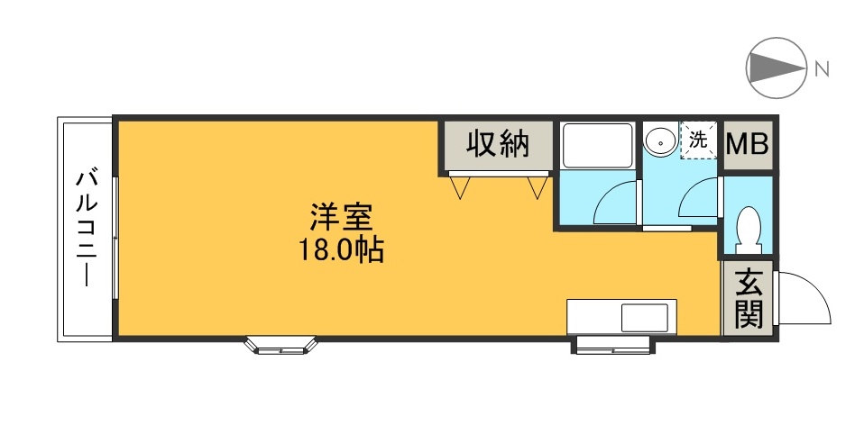 ハイツグランマーム 301号室 間取り