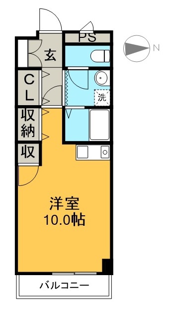 ル　コレクティブＴＡＮＡＢＥ 202号室 間取り