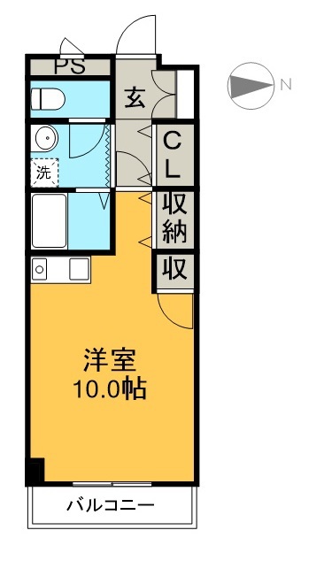 ル　コレクティブＴＡＮＡＢＥ 303号室 間取り