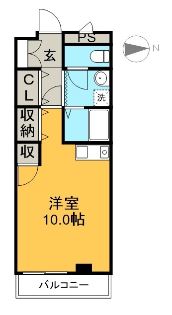 ル　コレクティブＴＡＮＡＢＥ 204号室 間取り