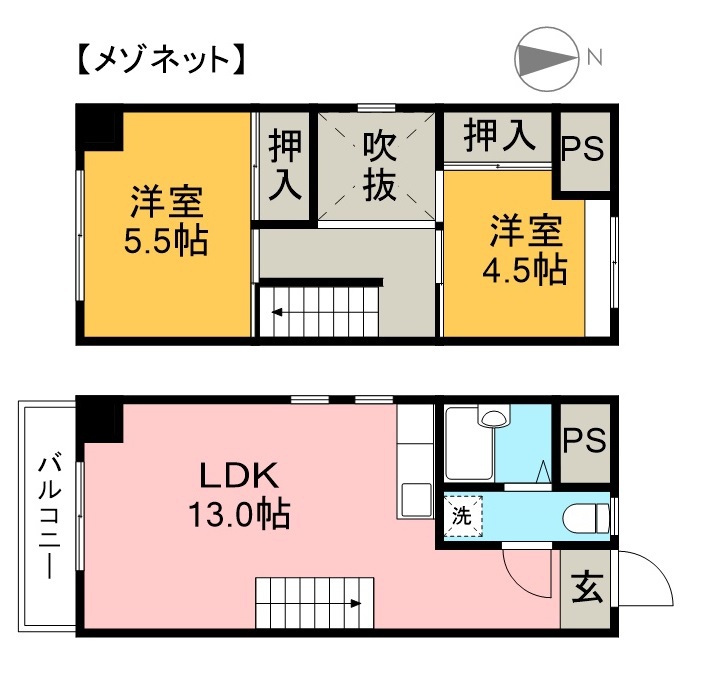 ＬＢ－１ 803号室 間取り