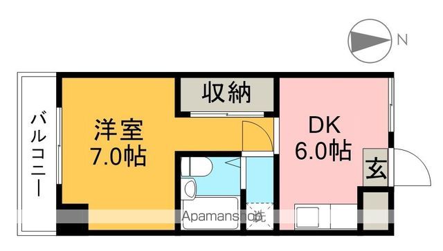 ＬＢ－１ 502号室 間取り