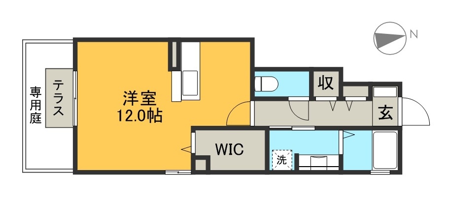 メゾン・シャローム 間取り図