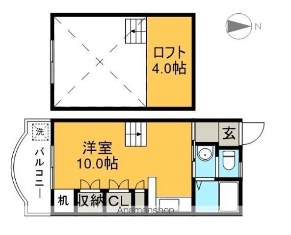 ロゼ 5C号室 間取り
