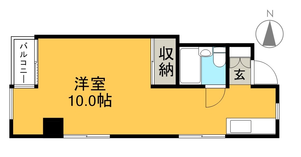 クリエート原 403号室 間取り