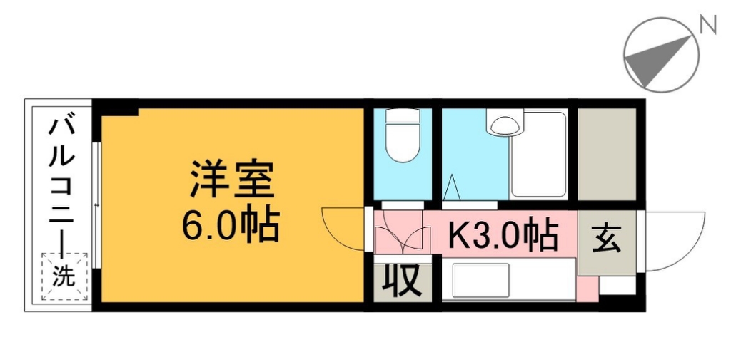 ヴェルデ・Ｎ 207号室 間取り