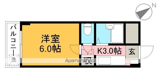 ヴェルデ・Ｎ 207号室 間取り