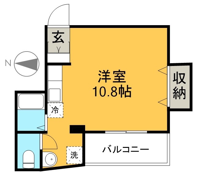 ｍａｉｓｏｎ　ＡＹＵＭＩ 302号室 間取り