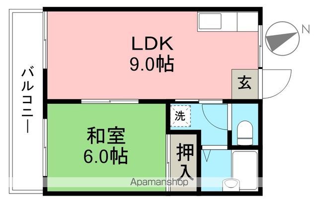 ライトコーポ 302号室 間取り