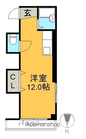 コーポＮＯＲ． 401号室 間取り