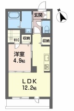 ベレオ舟入 302号室 間取り