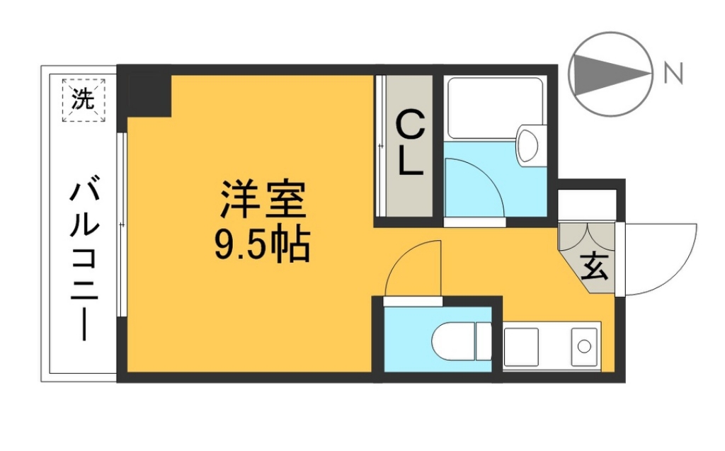 ロイヤル・レジデンス秦 310号室 間取り