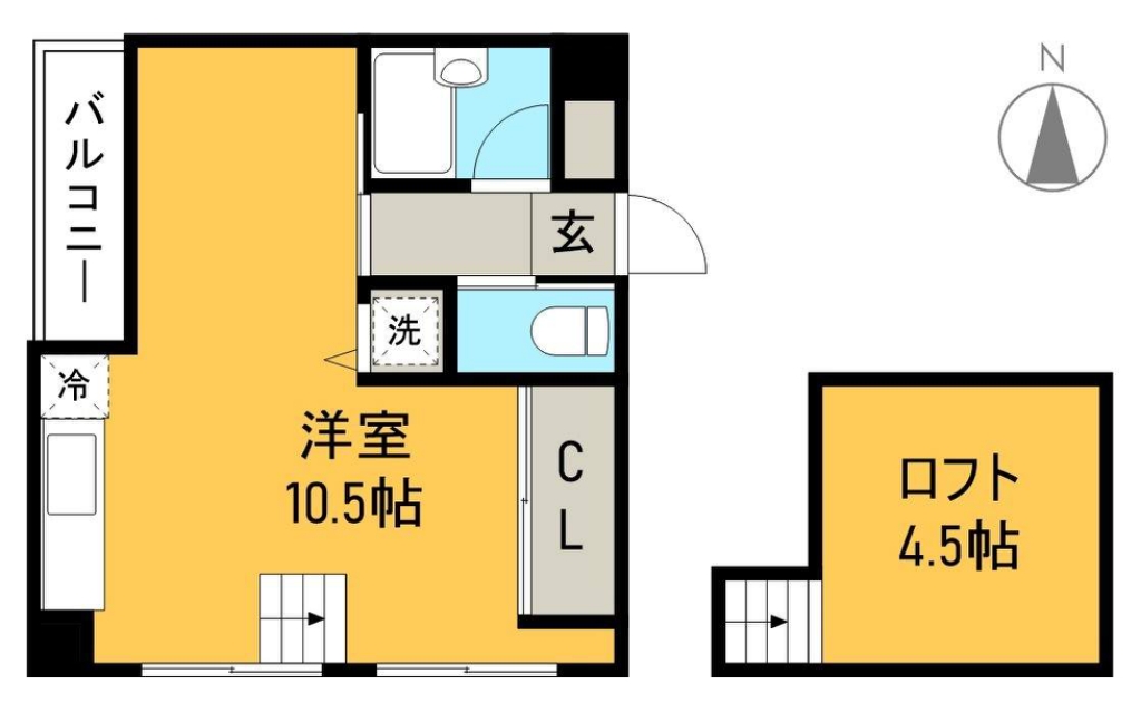ＳＵＮ　ＧＲＯＶＥ 302号室 間取り