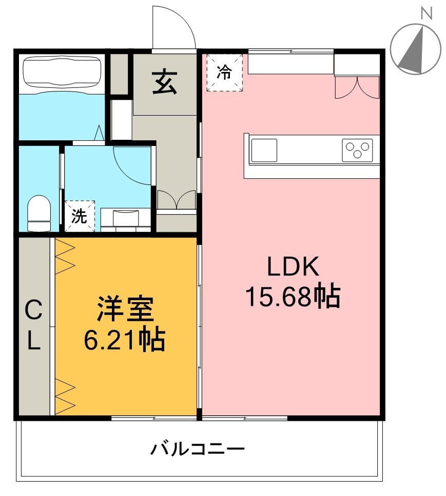 Ｘ－ｉｎｏ（シーノ） 401号室 間取り