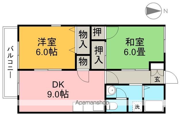 ハウスＯＺ　Ａ棟 103号室 間取り
