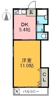 上原マンション 306号室 間取り
