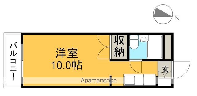ウィズビル国沢 302号室 間取り