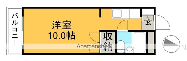 ウィズビル国沢 403号室 間取り