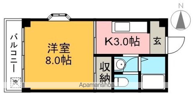 ＪＯＩＮハイツ 401号室 間取り