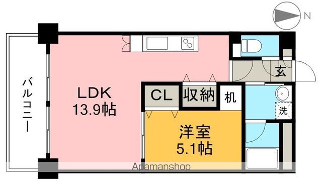 ＣＨＡＲＭＡＮＴ（シャルマン） 間取り