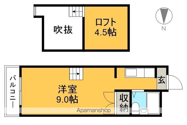 新堀ハイツ３ 405号室 間取り