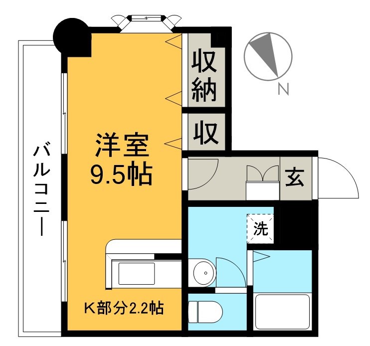 メゾンＳＥＩ 207号室 間取り