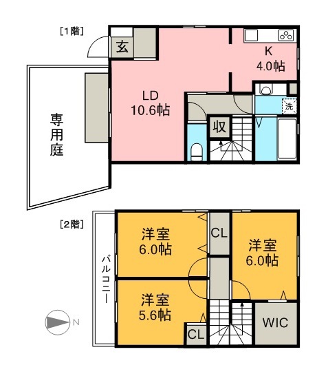 リアン万々 7号室 間取り