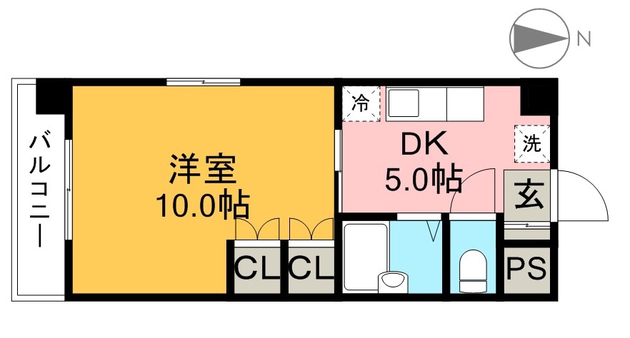 ＮＫオーシャンヒル 401号室 間取り