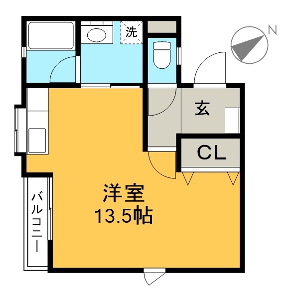 ＲＥＭ 303号室 間取り
