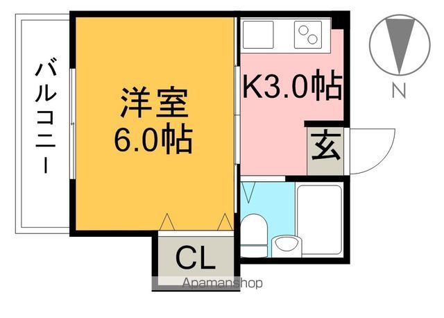 ＡＳマンション 302号室 間取り
