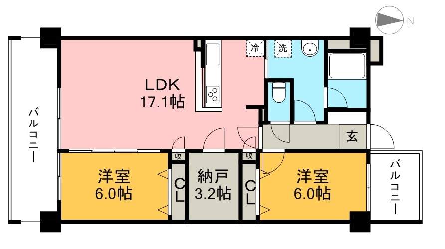 Ｍａｉｓｏｎ　ｄｅ　ｆｅｒｍｅ　－メゾン・ド・フェルム－ 303号室 間取り