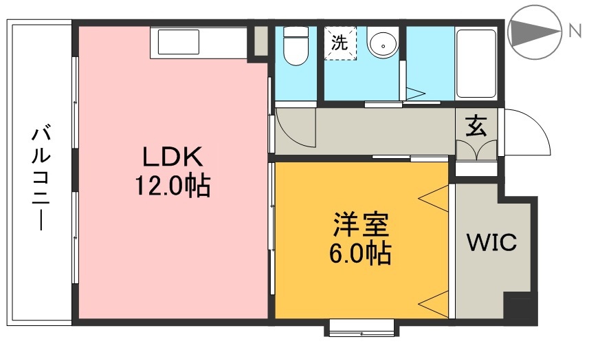 マリベールＴａｎｏｕｃｈｉⅣ番館 306号室 間取り