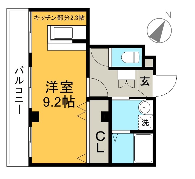メゾンＳＥＩ 202号室 間取り