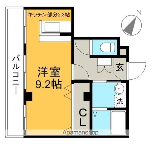 メゾンＳＥＩ 202号室 間取り