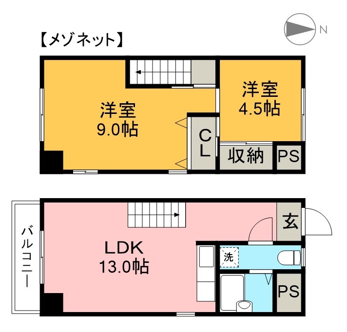 ＬＢ－１ 801号室 間取り