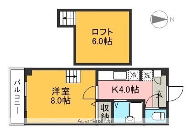 貳室邸マンション 302号室 間取り