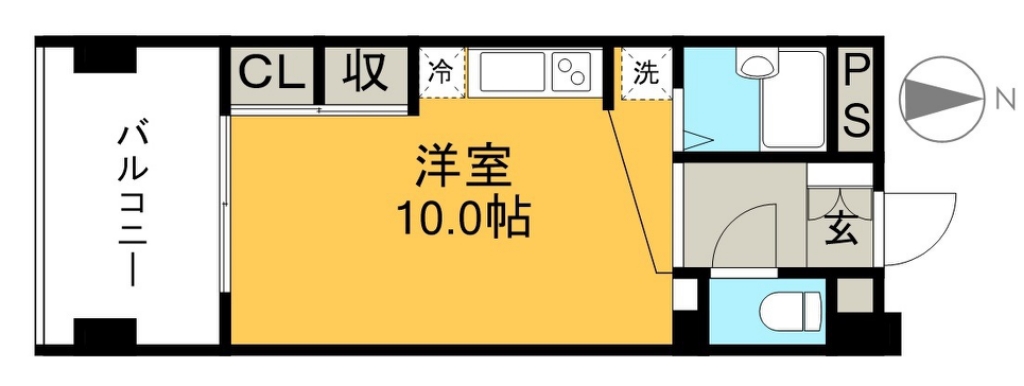 レガシィ２１ 902号室 間取り