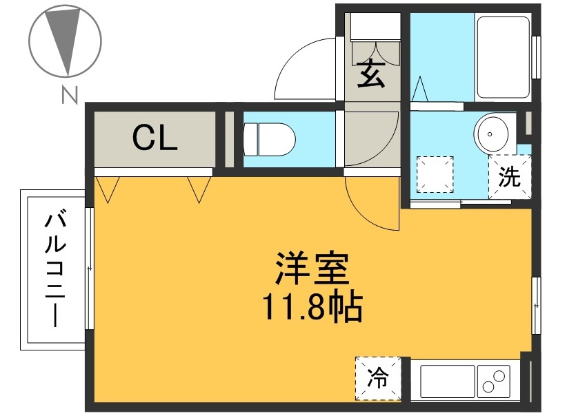 プレジオⅡ 間取り図