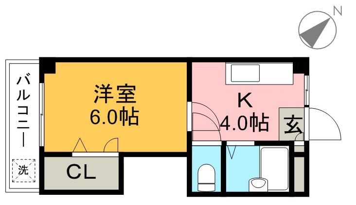 めぞん一刻館 202号室 間取り