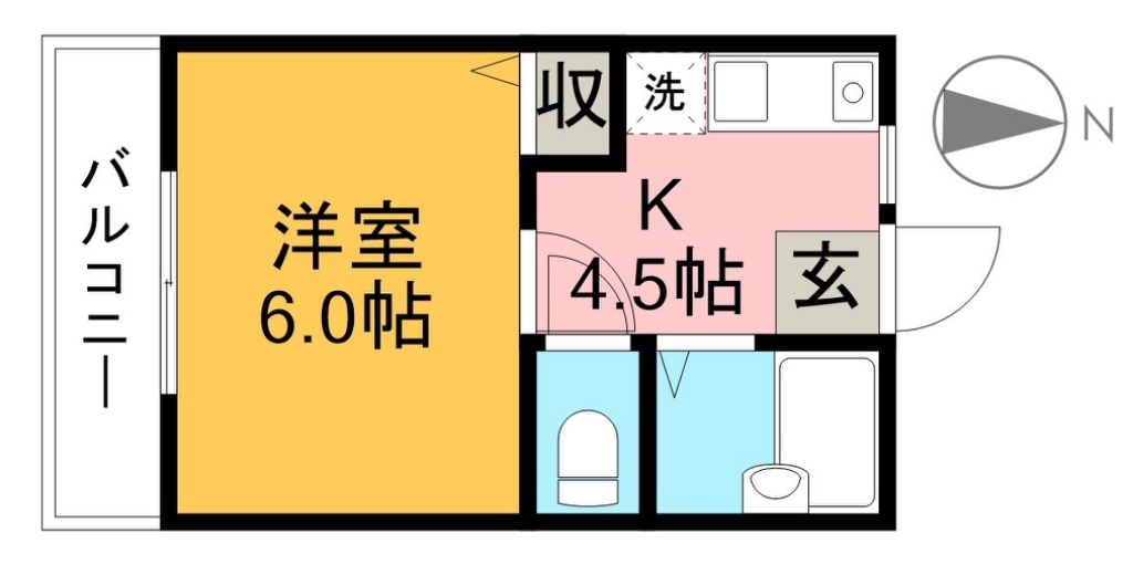 すばる針木Ⅱ 間取り図