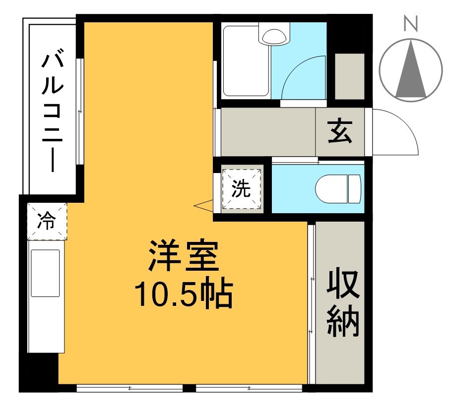 ＳＵＮ　ＧＲＯＶＥ 202号室 間取り