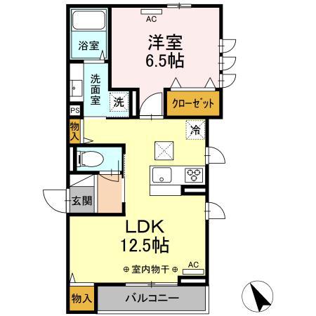 ラフォレ 間取り図