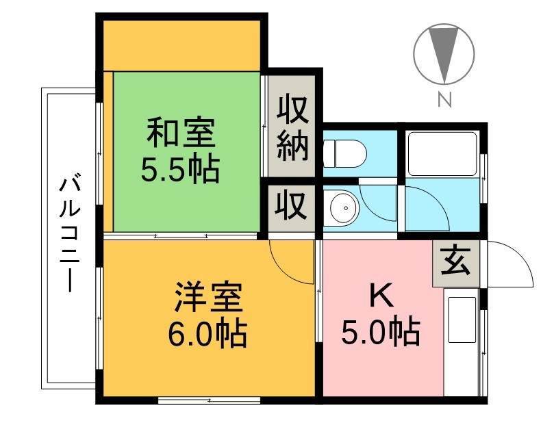 正木ビル 301号室 間取り