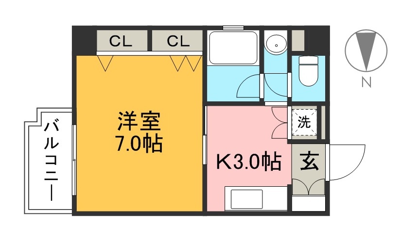 ネオネスト－丸の内－ 302号室 間取り